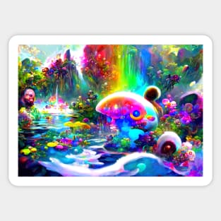 Color Globs | Rainbow Canyon Sticker